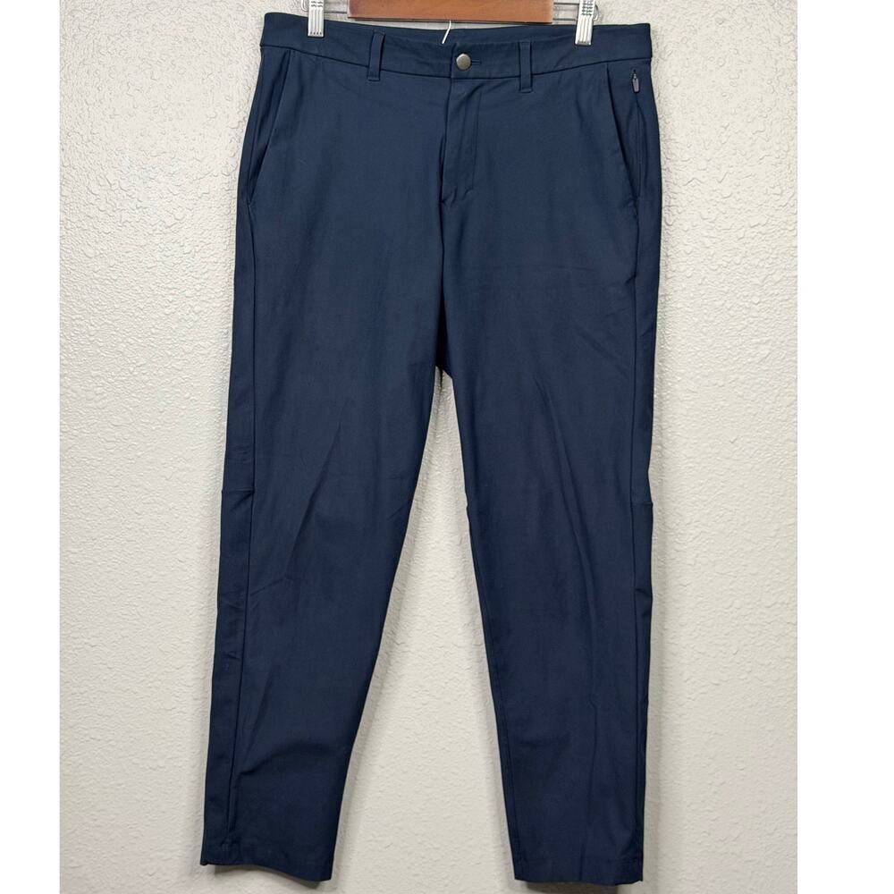 Lululemon Men’s Navy Blue Casual Pants, Golf /  Size-33